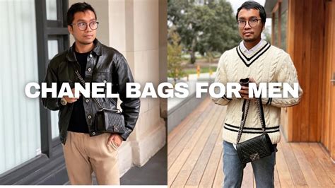 chanel bag tennis|Chanel handbags for men.